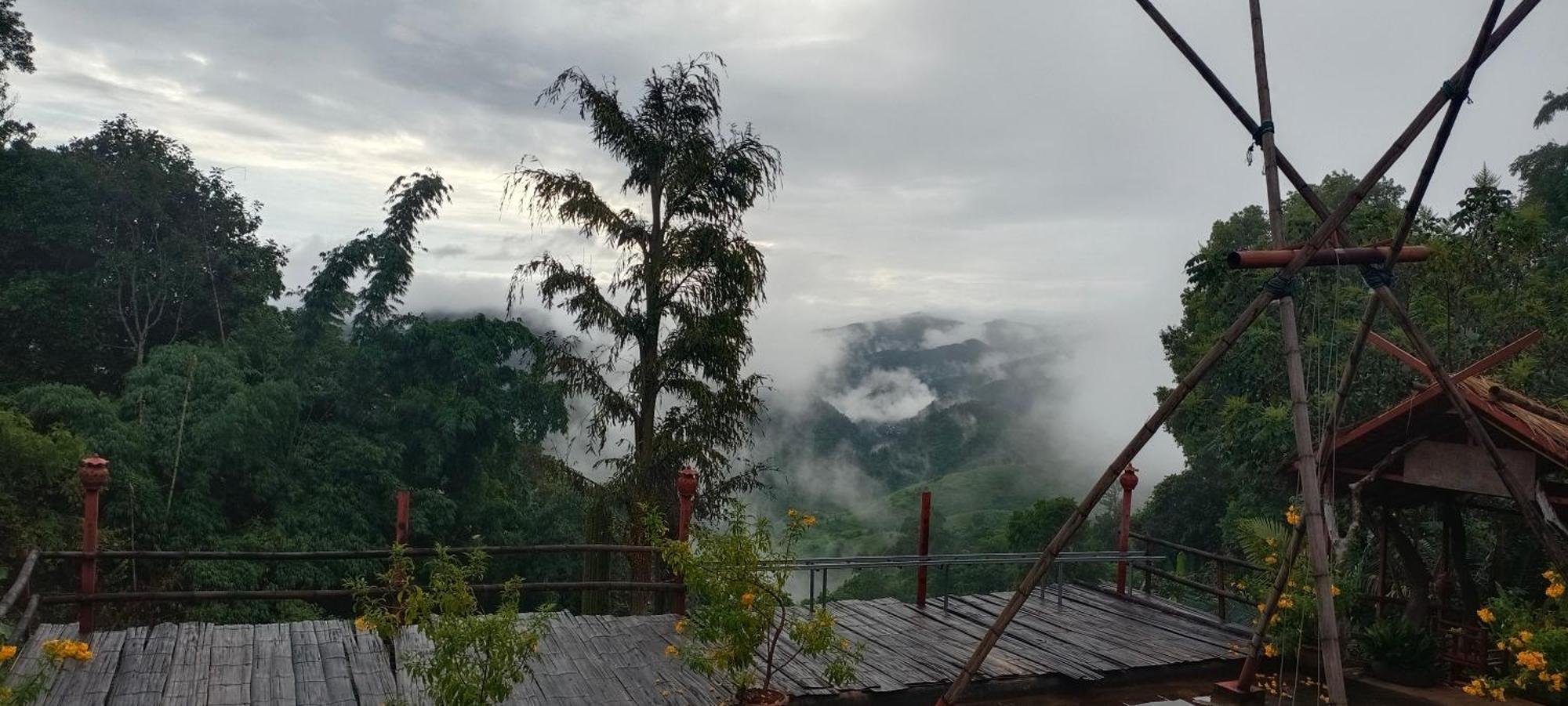 Apartmán Akha Mud House Mae Salong Exteriér fotografie