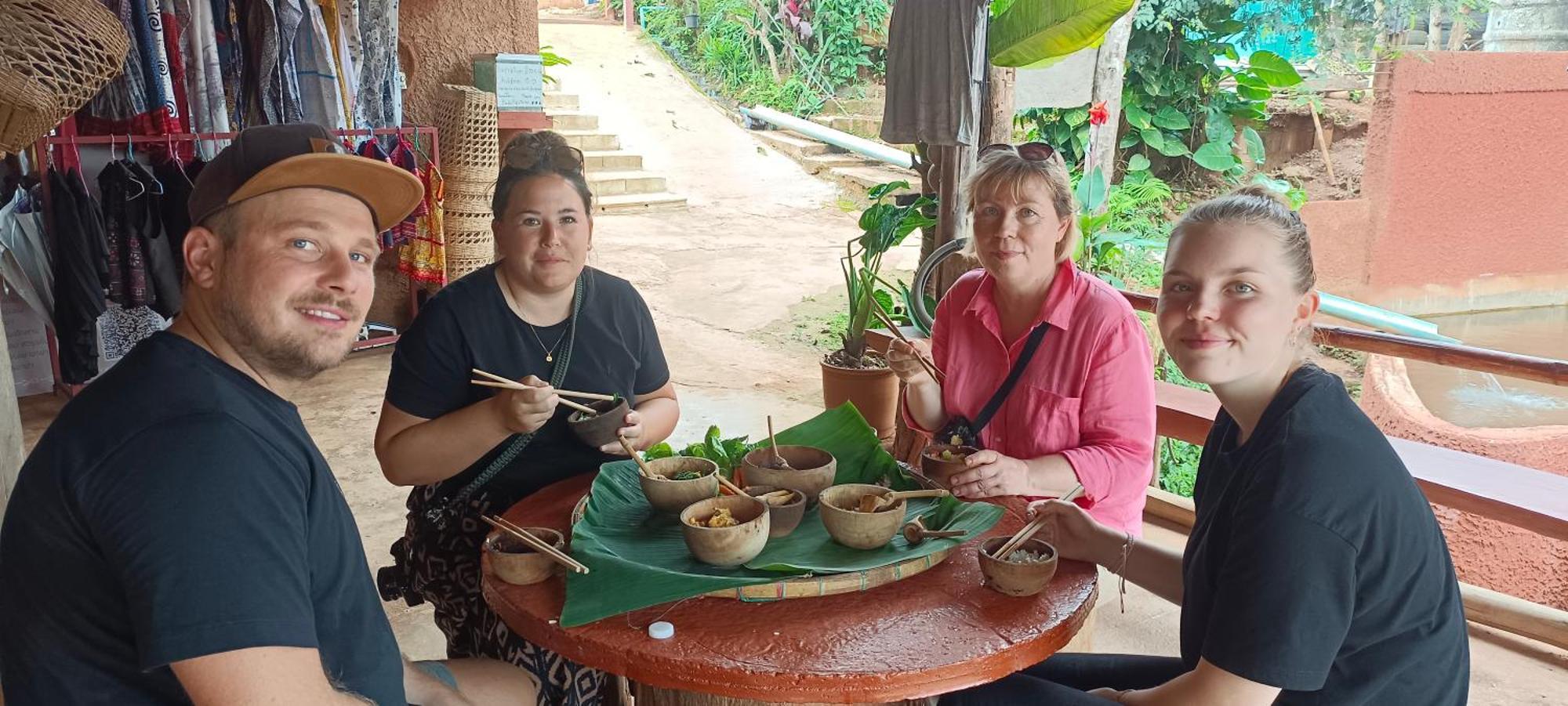 Apartmán Akha Mud House Mae Salong Exteriér fotografie