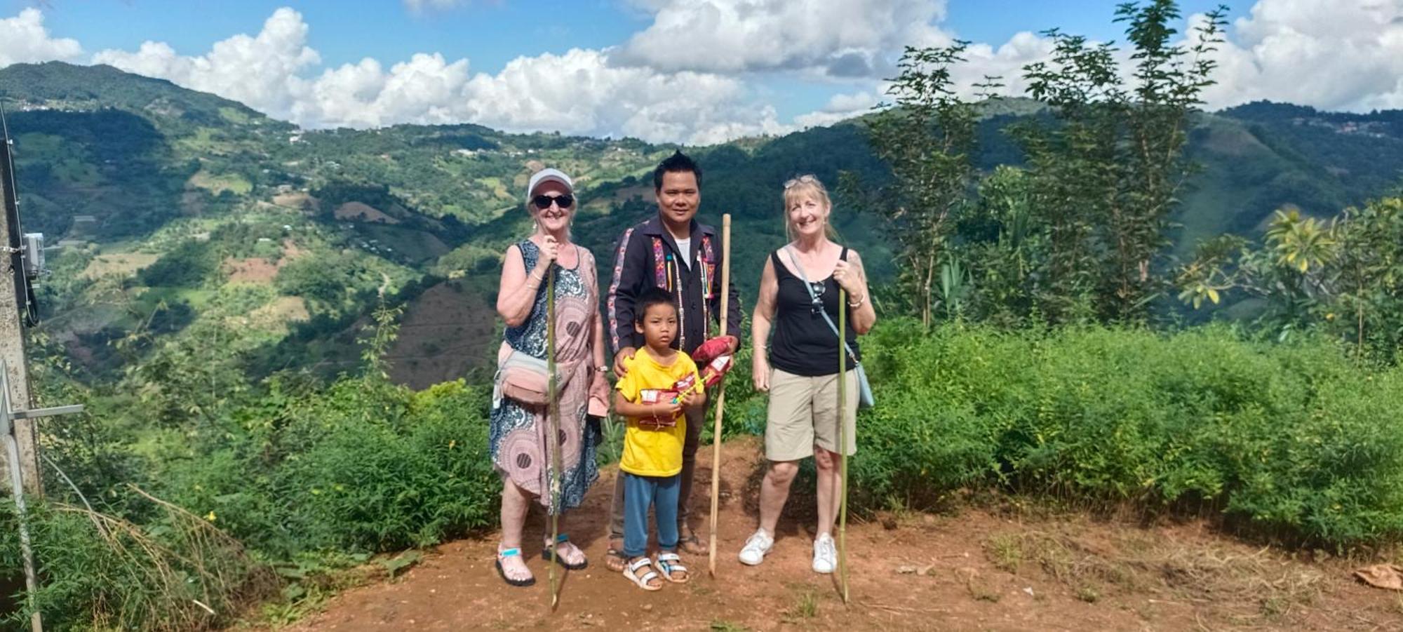 Apartmán Akha Mud House Mae Salong Exteriér fotografie