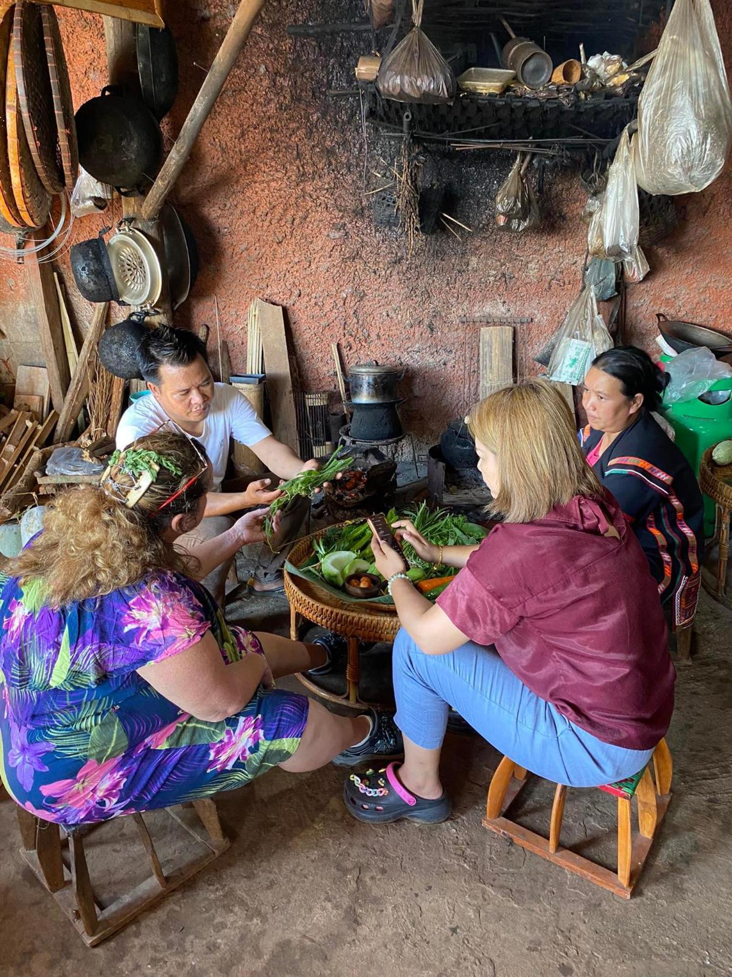 Apartmán Akha Mud House Mae Salong Exteriér fotografie