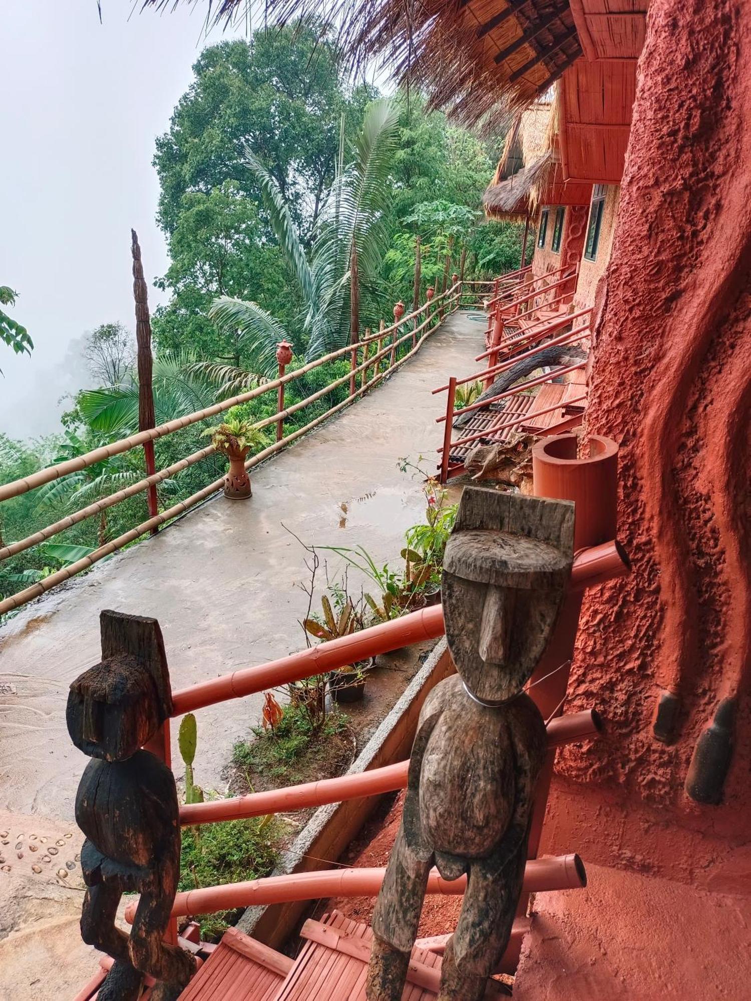 Apartmán Akha Mud House Mae Salong Pokoj fotografie