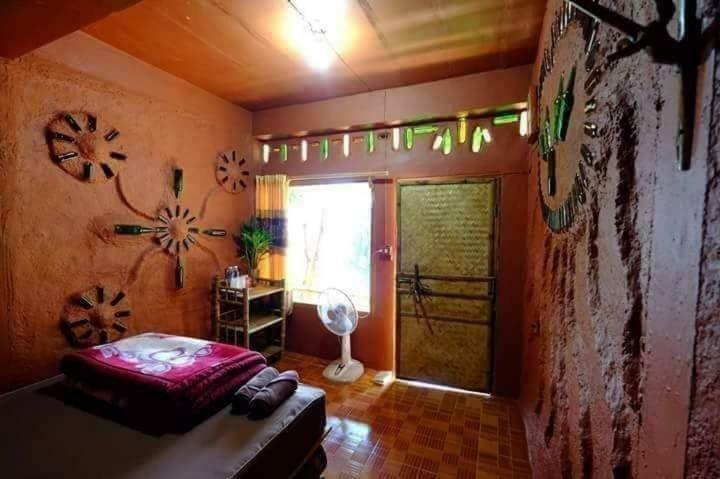 Apartmán Akha Mud House Mae Salong Exteriér fotografie